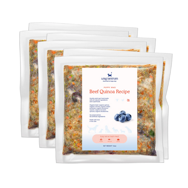 PUPPY  STARTER MEAL PLAN - Includes 6, 16 0z bags